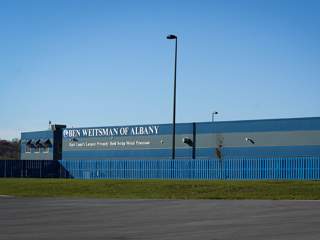 Ben Weitsman of Albany security fence